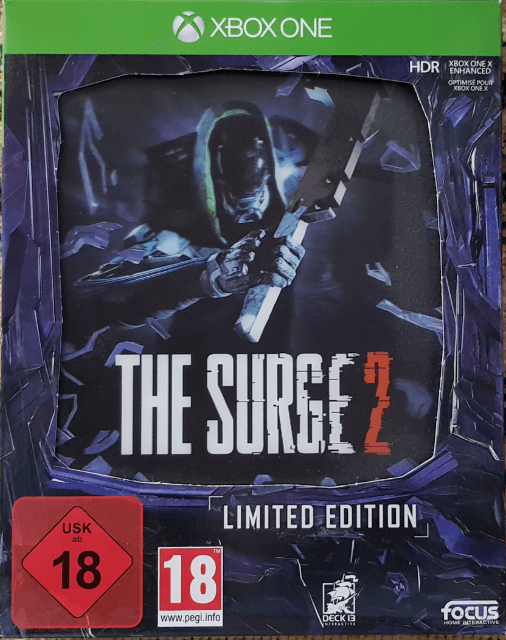 The Surge 2 box art for Xbox One
